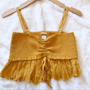 SOLD ARITZIA WILFRED BOHO RUFFLES TANK